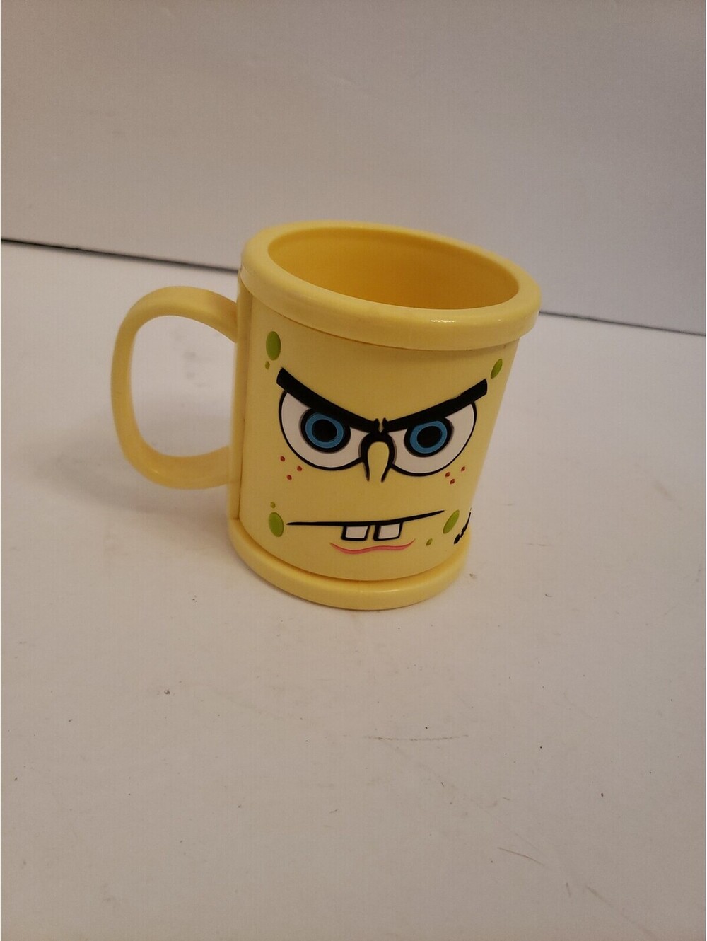 Spongebob Squarepants Nickelodeon Mug Plastic Vintage 2004